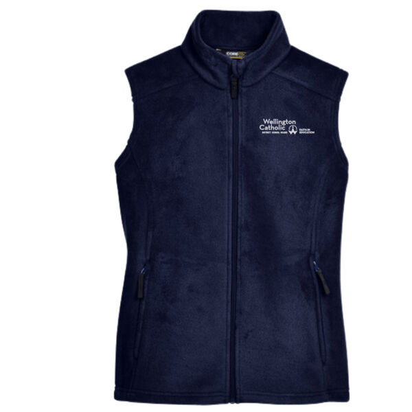 Embroidered Ladies Journey Fleece Vest Thumbnail