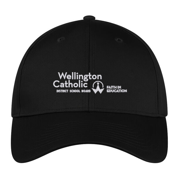 Embroidered Mid Profile Twill Cap Thumbnail