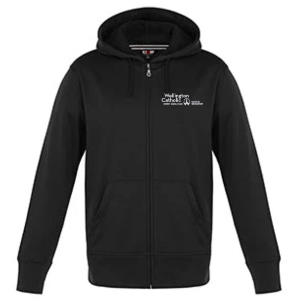 Embroidered Adult Polyester Full-Zip Hooded Sweatshirt  Thumbnail